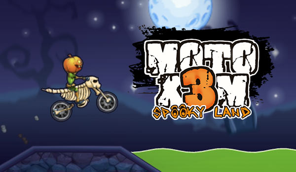 Moto x3m spooky land